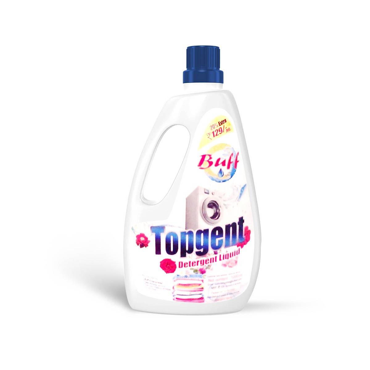Buff Topgent Detergent Liquid 1Ltr